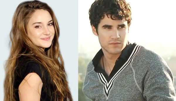 Shailene Woodley and Darren Criss