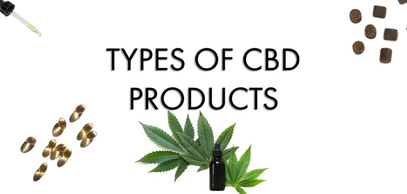 Types of CBD products