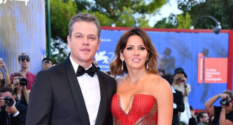 Matt Damon (married to Luciana Barroso)